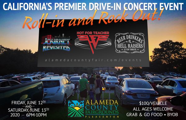 HOT FOR TEACHER at Alameda County Fairgrounds with Beer Drinkers & Hell Raisers (ZZ Top Tribute) & Journey Revisited (Journey Tribute)