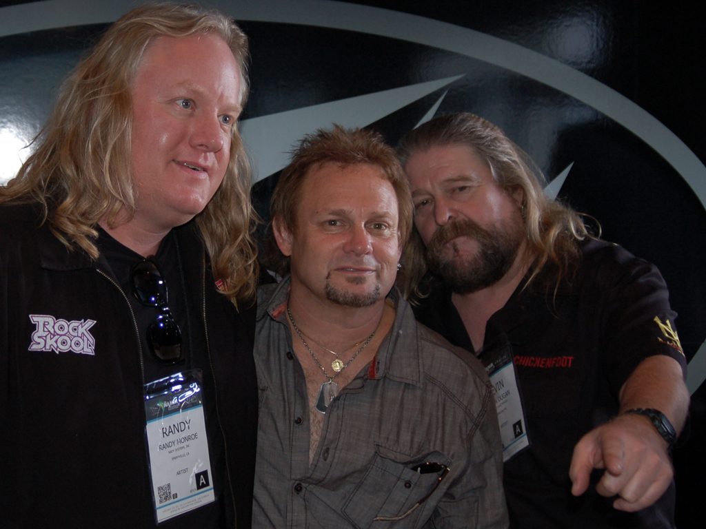 Randy Monroe, Michael Anthony, and Duggie