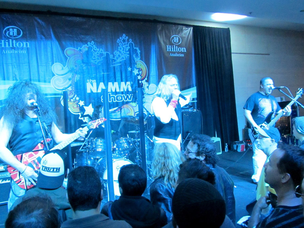 HOT FOR TEACHER - NAMM 2014